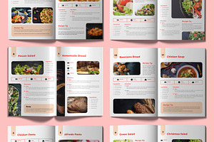 Food Cook Book Template