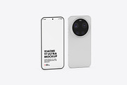 Xiaomi 17 Ultra Phone Mockup, an Android Mockup by UnicDesign (Thumbnail 5 of 8)