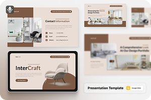 Interior & Furniture Google Slide, a Presentation Template by SquidPixey