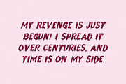 Sanguine Sans - Drip Font, a Handwritten Font by Beck McCormick (Thumbnail 9 of 10)