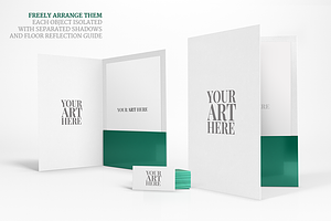 Presentation Folders Mockup