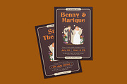 The Best Duo Wedding Invitation, an Invitation Template by iDoodle Studio (Thumbnail 3 of 4)
