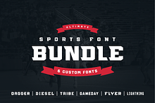 Ultimate Sports Font Bundle