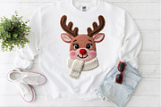 Yarn Crochet Reindeer  Png, an Illustration by Craft Nest (Thumbnail 4 of 5)