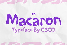 CS Macaron – Bubble Font