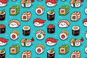 19 Fantasy Seamless Patterns, a Pattern Graphic by PenguinHouse (Thumbnail 18 of 20)