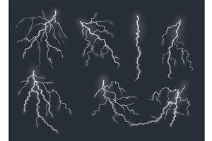 Lightning effects, natural, an Illustration by Things for designers