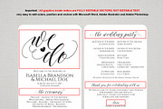 Wedding Program Fan SHR378, an Invitation Template by Shafura_Wedding (Thumbnail 4 of 5)