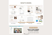 Systeme.io Fawn Minimal Funnel, a Landing Page Template by Hayley's Digital Hub (Thumbnail 2 of 10)