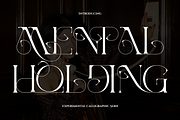 MENTAL HOLDING - ELEGANT FONT, a Serif Font by 177Studio (Thumbnail 1 of 8)