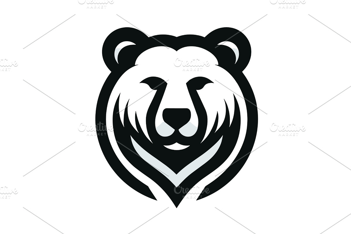MINIMILASIT BEAR LOGO, a Branding & Logo Template by Zr, PROJECT
