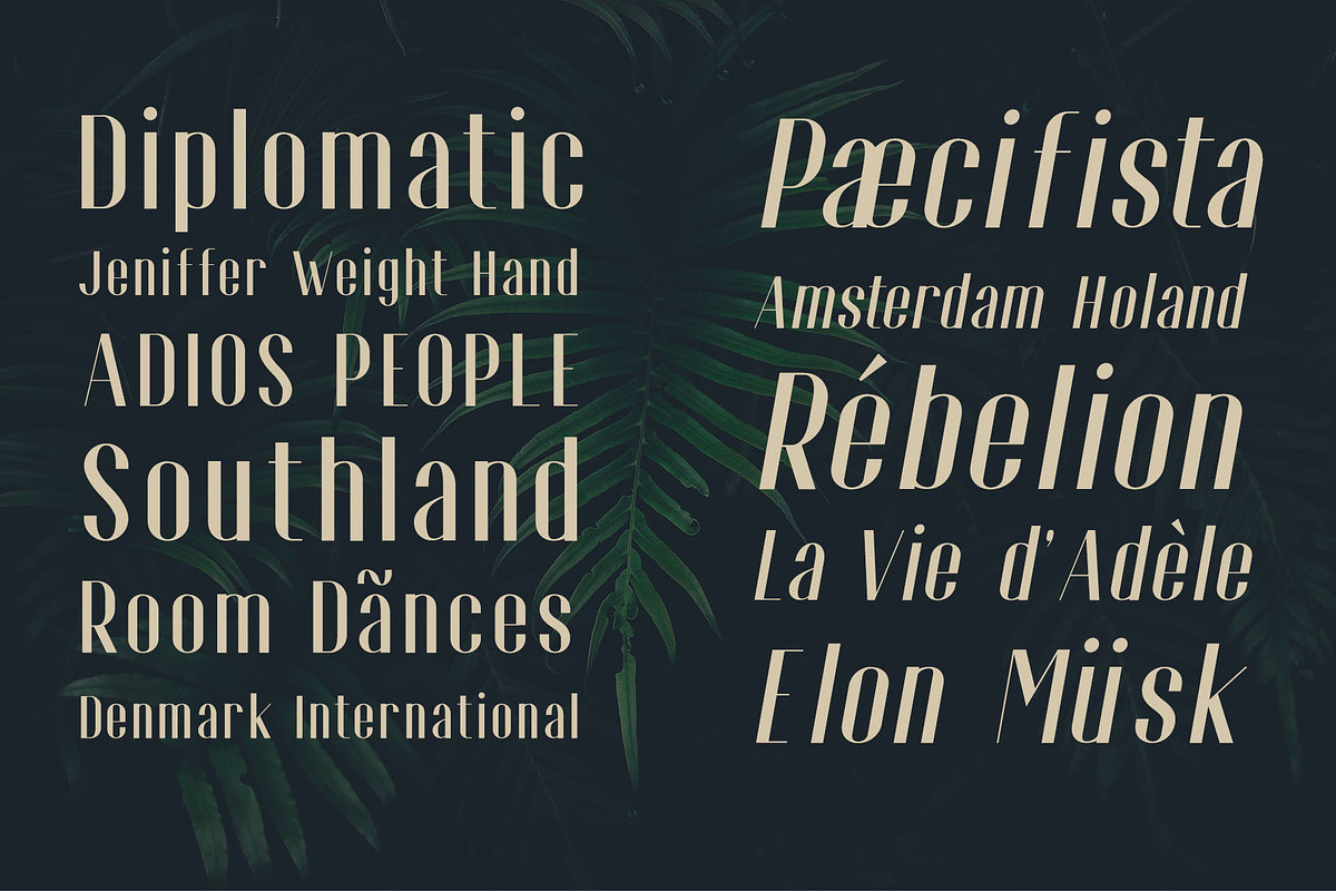 Espoir Font Family, a Sans Serif Font by Craft Supply Co. (Photo 9 of 10)