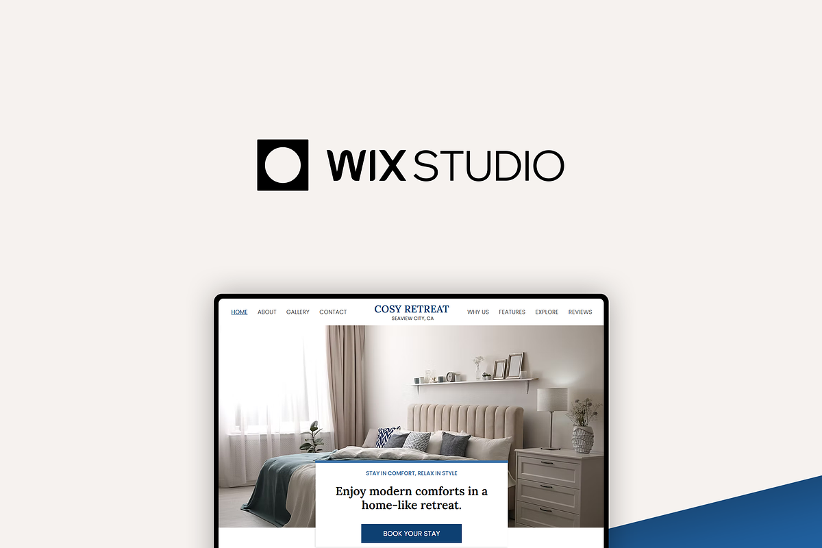 Beach Vacation Wix Studio Website preview 8