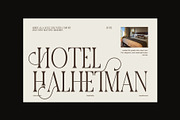 Ahira Brond Contrast Serif Font, a Serif Font by Graphicxell (Thumbnail 2 of 8)