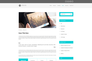 Teamlancer Portfolio PSD Template