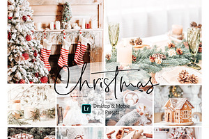 11 Christmas Lightroom Presets