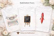 Groovy 70s Retro School Sublimation, a Decorative Illustration by Artnoy (Thumbnail 5 of 8)