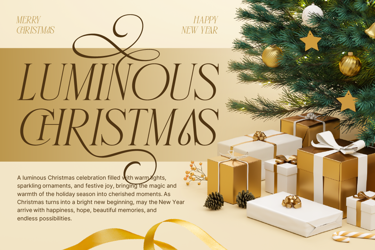 Santamas - Elegant Serif Christmas, a Serif Font by Burntilldead (Photo 7 of 11)