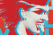 Risograph Poster Templates, a Flyer Template by Bornx Design (Thumbnail 6 of 7)