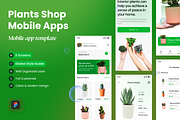 Plants Shop - Plants Shop Mobile, an App Template by SLAB! Design (Thumbnail 1 of 6)