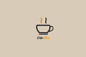 Simple Logo For Your Coffe Shop