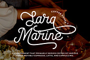 Marie Clarie - Monoline Script Font, a Script Font by PutraCetol Studio (Thumbnail 3 of 11)