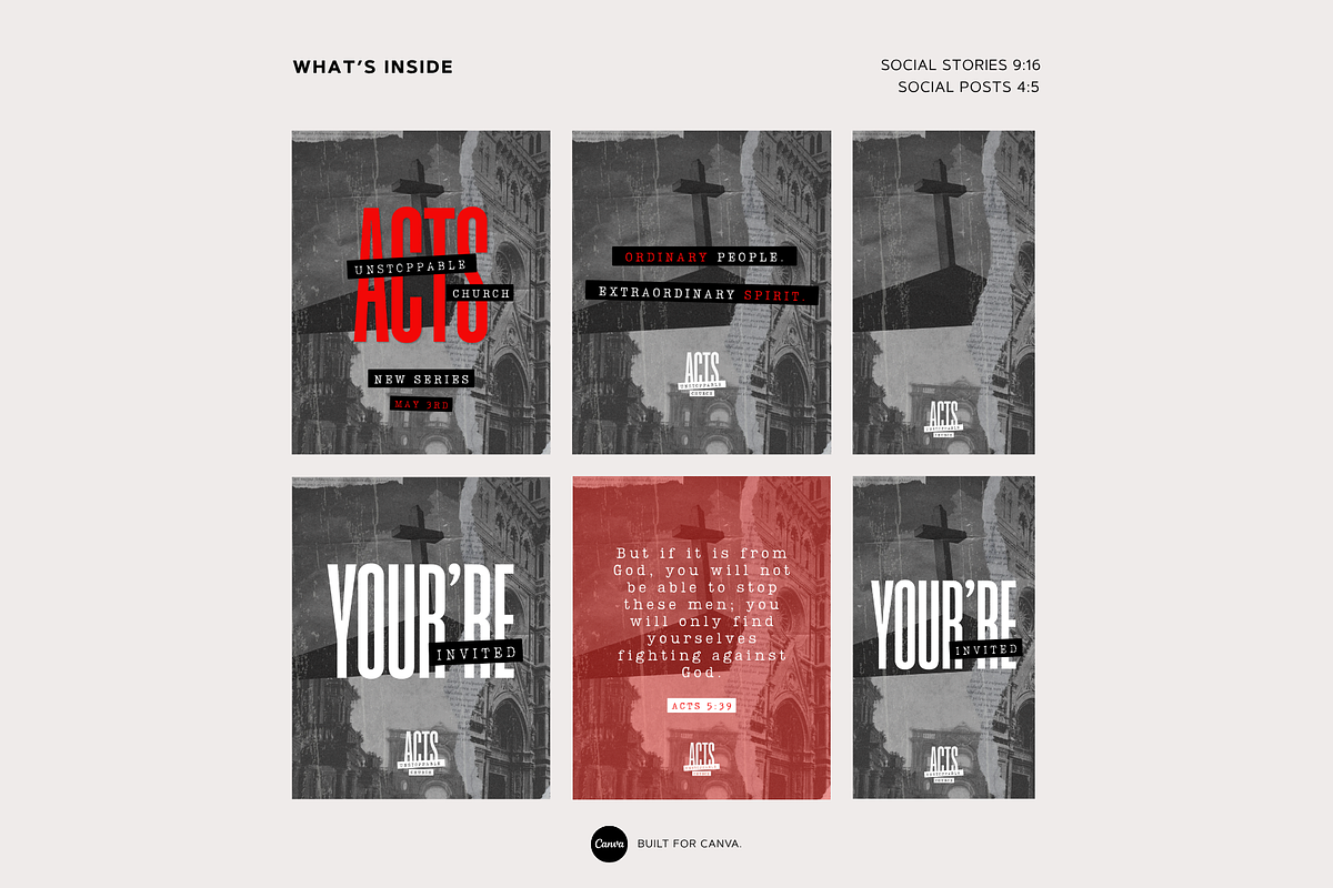 Acts Sermon Series Bundle, a Presentation Template by Michael Peretti Studios (Photo 6 of 10)