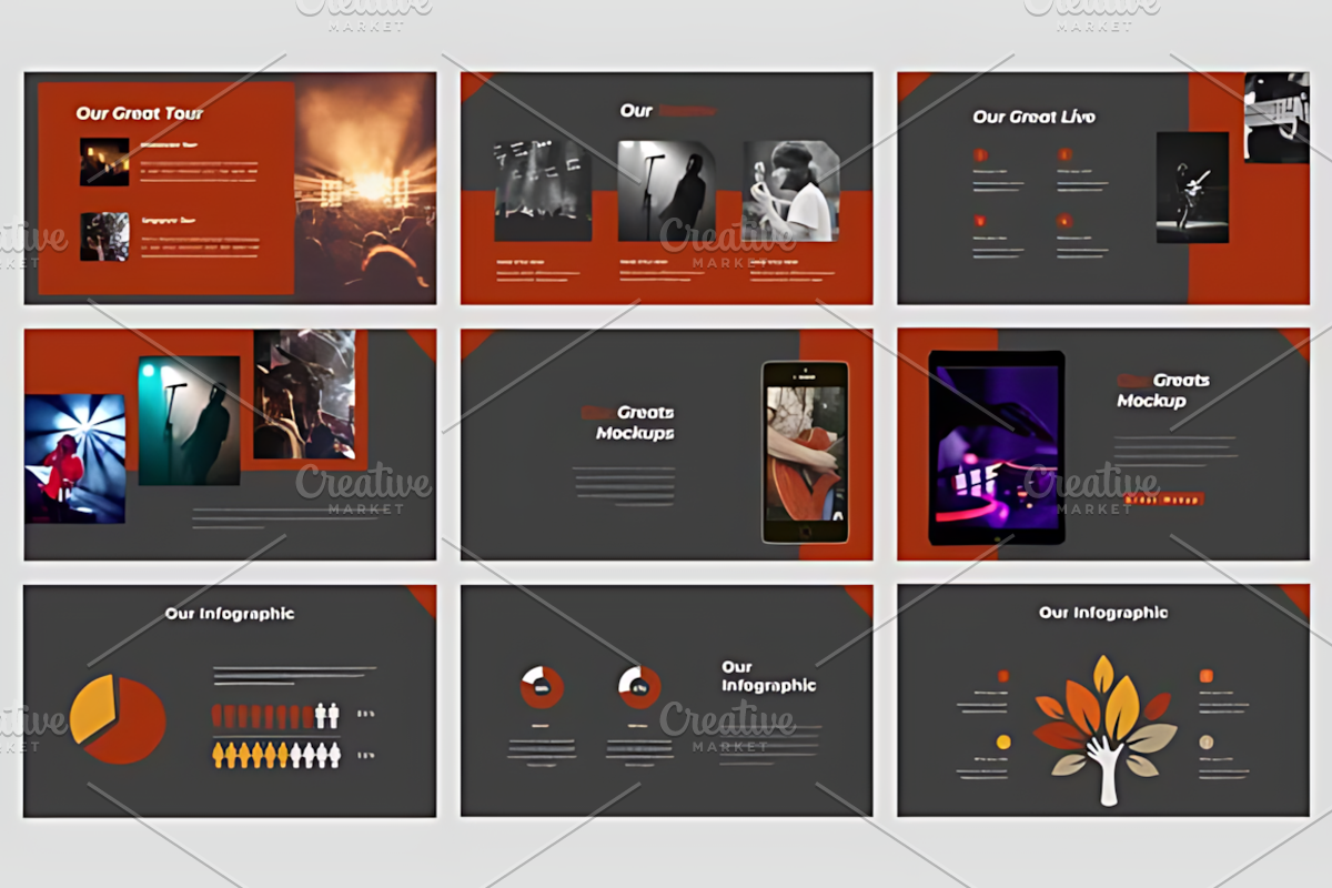 Amoeba Powerpoint Templates, a Presentation Template by Coco Bloom (Photo 3 of 5)