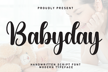 Babyday | Script Font