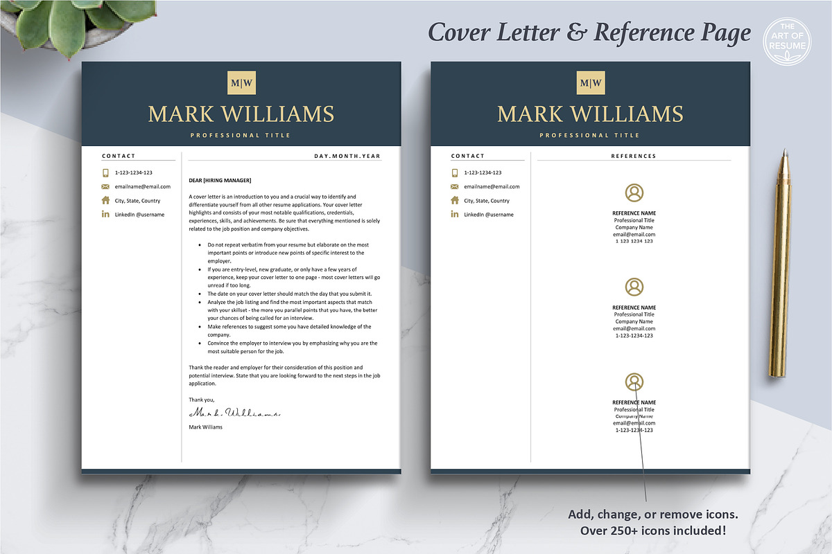 Executive Resume Template Design, a Resume Template by The Art of Resume (Photo 6 of 8)