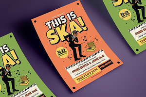 This Is Ska! Music Flyer