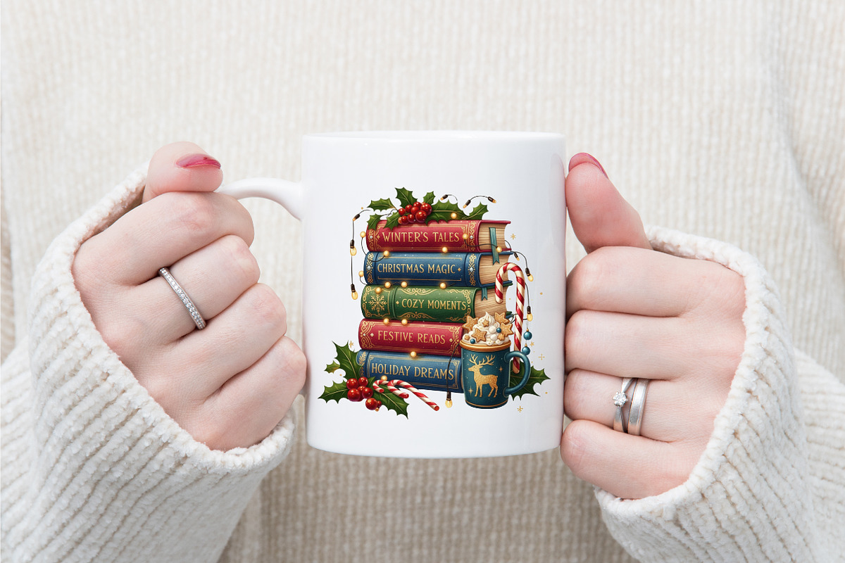 Christmas Book PNG Clipart, an Illustration by designcity5 (Photo 2 of 4)