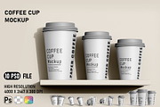 Scattered Paper Cups Mockup, a Packaging Mockup by pixelmock (Thumbnail 2 of 18)