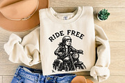 Ride Free PNG, Motorcycle Rider, an Illustration by SharpMarketplace (Thumbnail 8 of 9)