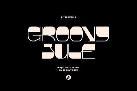 GF Jule - Unique Display Font