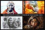 12 Photo Effect Templates, a Layer Style Add-On by iDoodle Studio (Thumbnail 3 of 6)