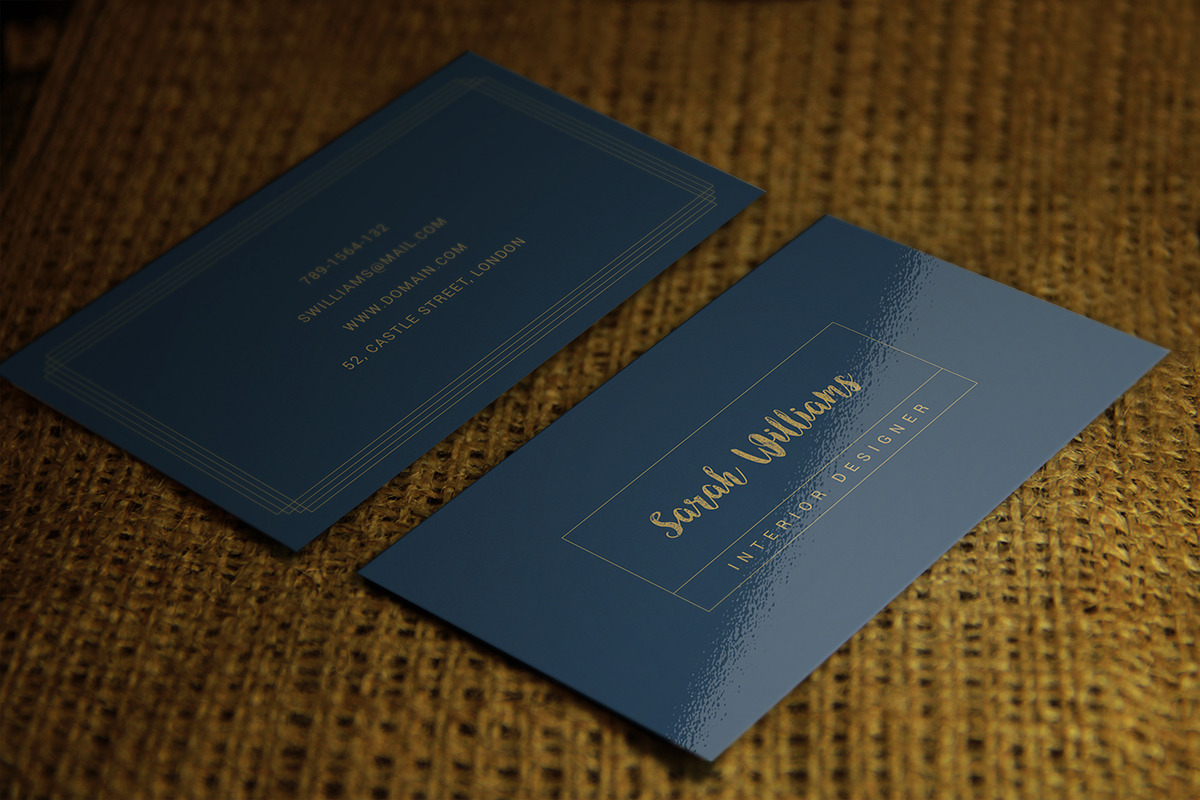 Classic Business Card Template, a Business Card Template by PSD Storm (Photo 4 of 21)