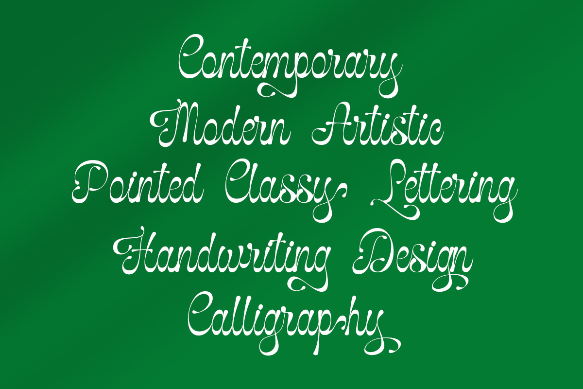Brigenta Script, a Script Font by Romiecreative (Photo 7 of 8)