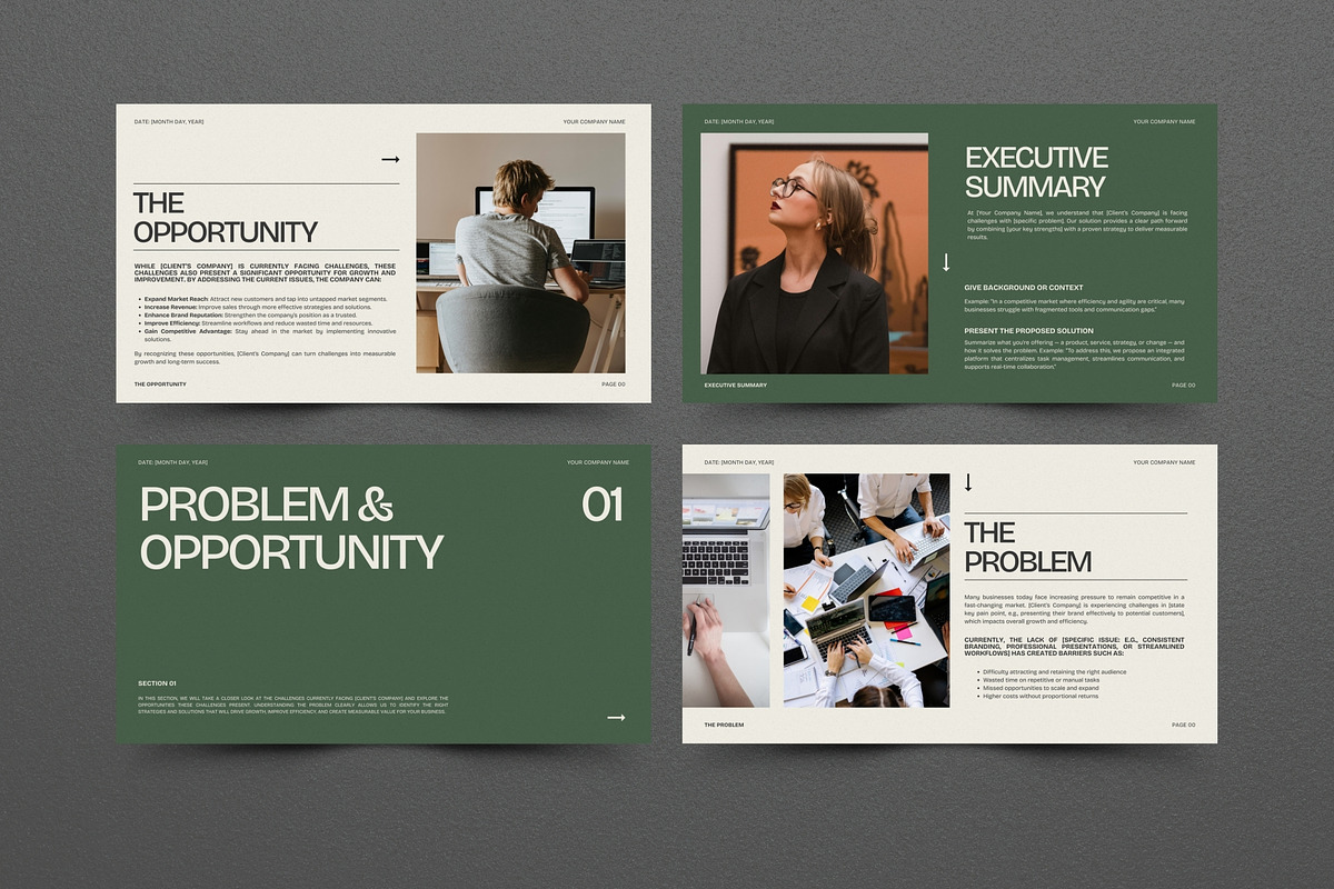 Modern Business Pitch Deck preview 6