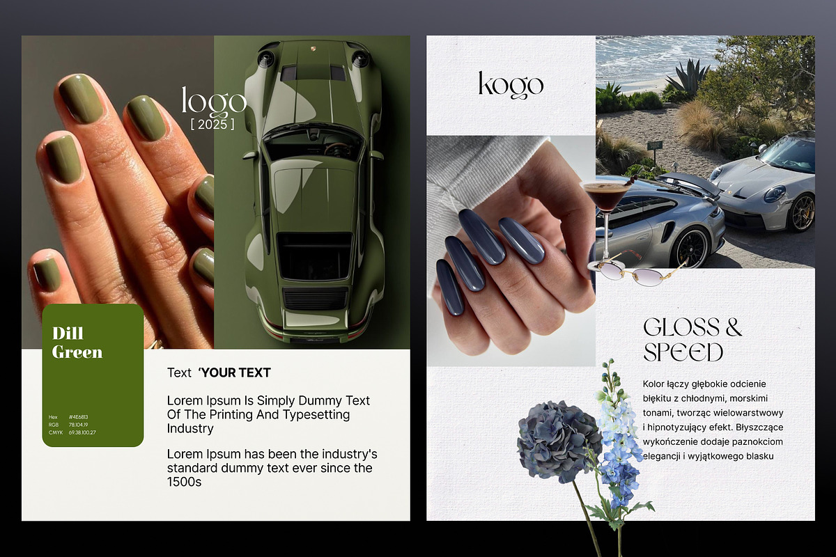 Beauty & Nail Instagram Templates preview 4