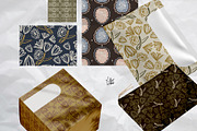 Vintage Floral Line Art Patterns, a Pattern Graphic by lilovwishes (Thumbnail 4 of 7)