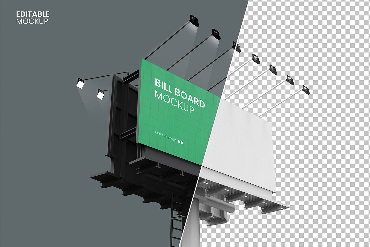 Billboard Poster Mockup, a Product Mockup by graphypix (Photo 2 of 4)