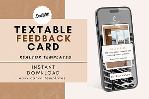 Textable Feedback Card Template