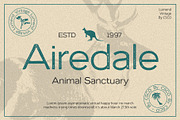 Lumend Vintage – Sans Serif Stamp, a Sans Serif Font by Craft Supply Co. (Thumbnail 4 of 8)