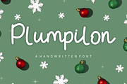 Plumpilon  Handwritten Font., a Handwritten Font by VectorCraft (Thumbnail 1 of 5)