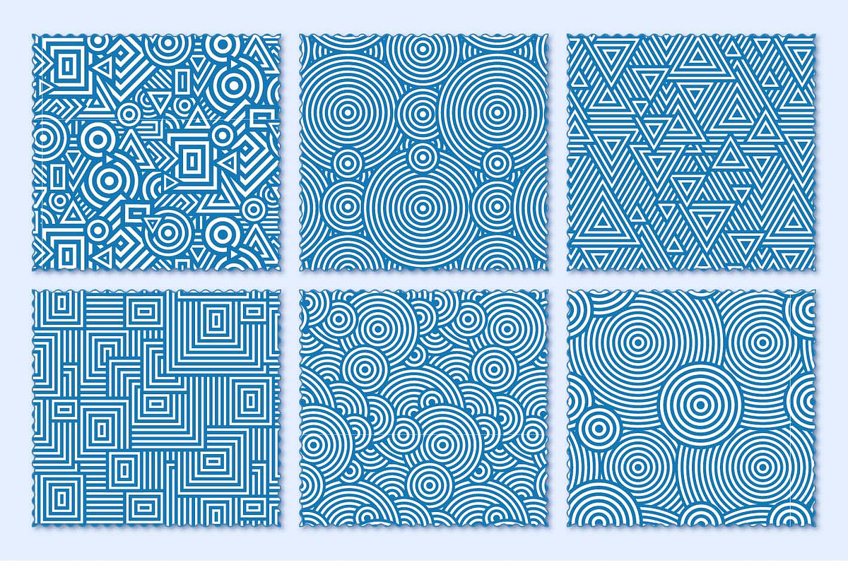 Retro Geo 02, a Pattern Graphic by Crystal Line (Photo 7 of 7)