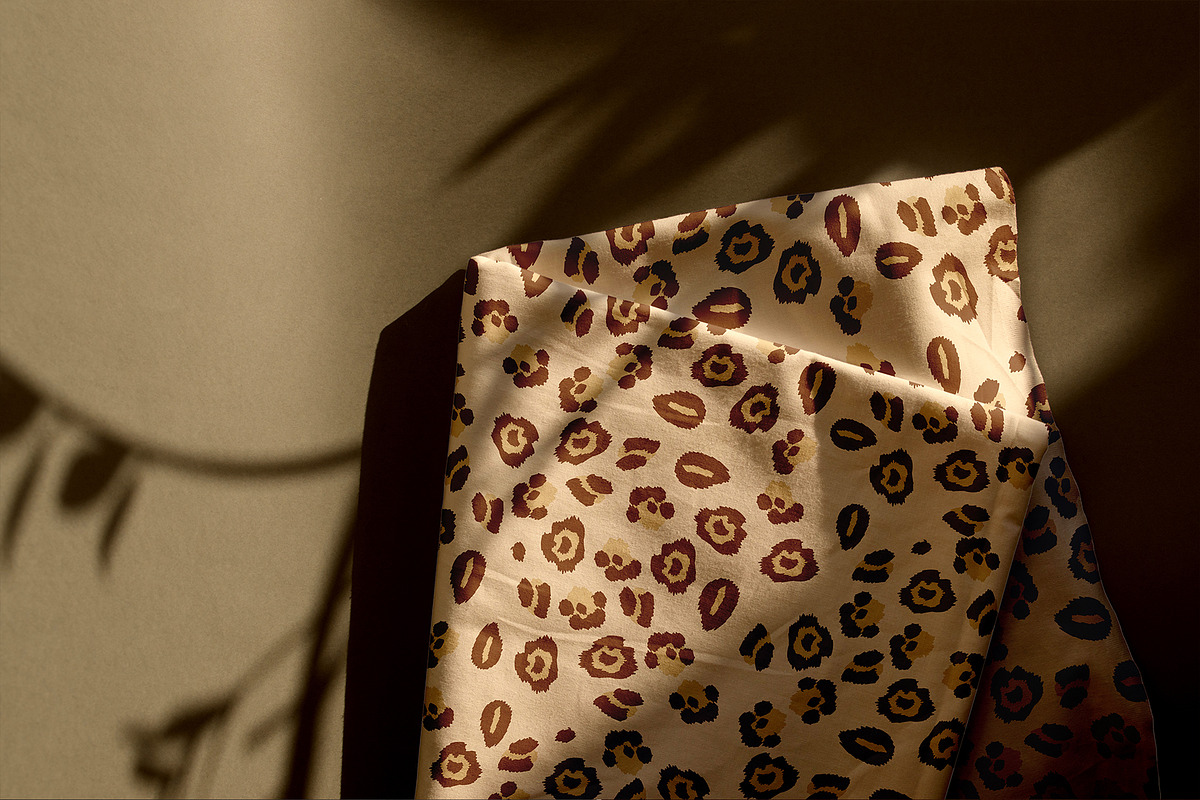 Cotton Fabric Mockup | Layered, a Wearable Device Mockup by bazarova (Photo 10 of 12)