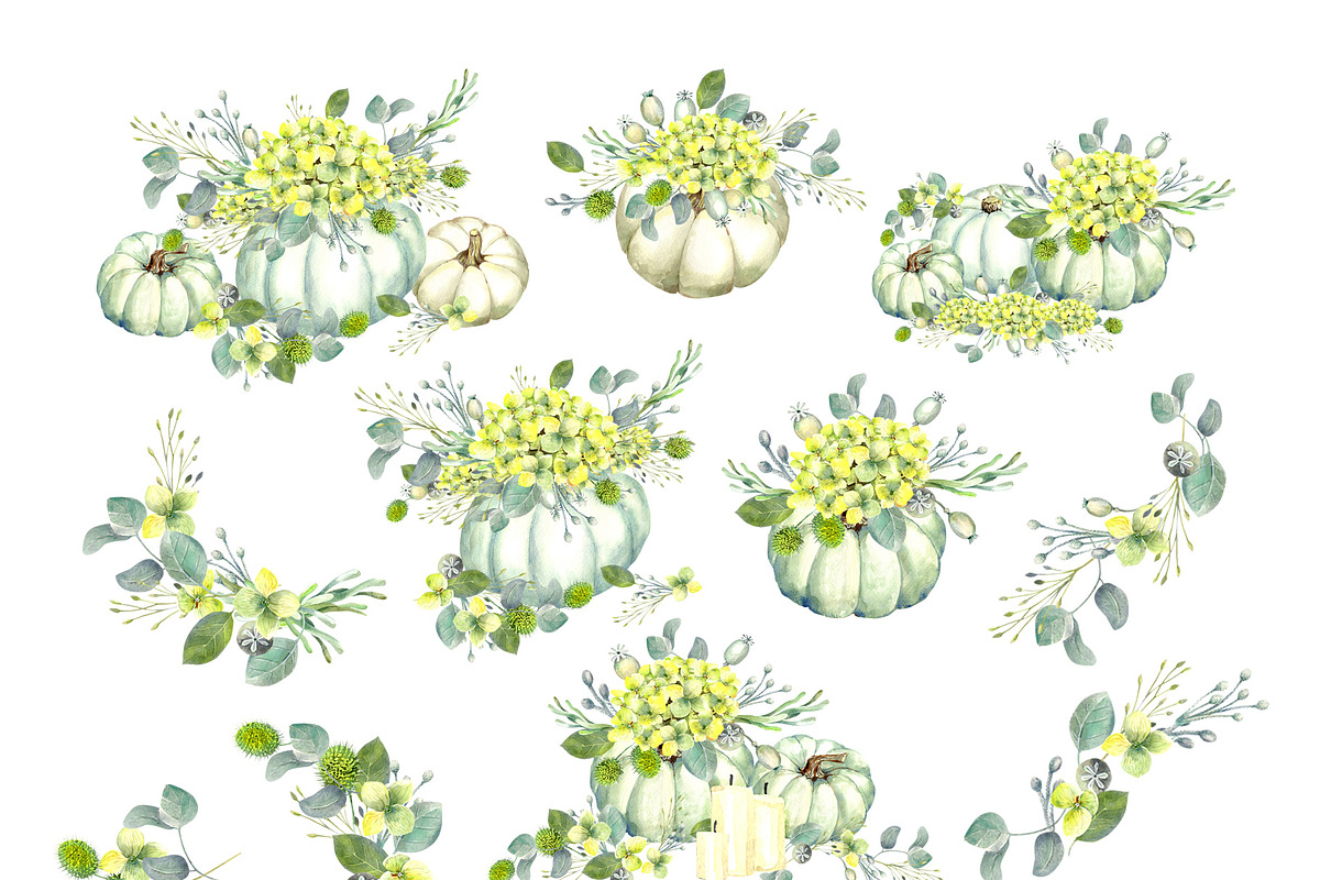 Lunar Hydrangea, an Illustration by JennyColorArt (Photo 4 of 9)
