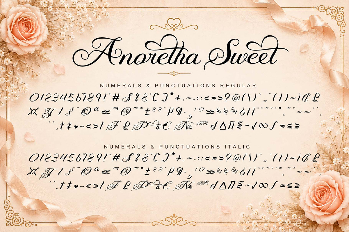 Anoretha Sweet, a Handwritten Font by Yoga Letter (Photo 9 of 10)
