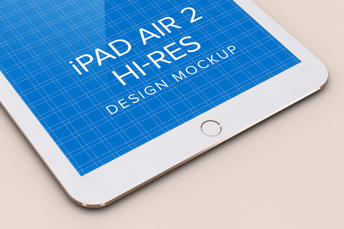 iPad Air Design Mockup, an iPad Mockup by illustrated (Photo 1 of 4)